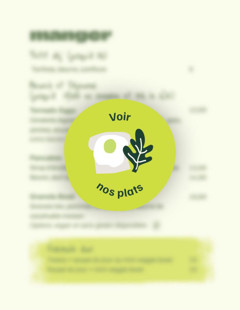 Fluo cafe paris menu manger plats salade tartine